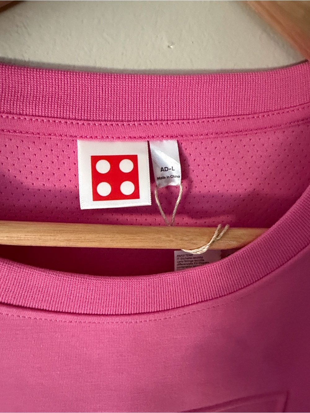 LEGO Pink Embossed Logo Crewneck Sweatshirt - Women - Picture 2 of 5
